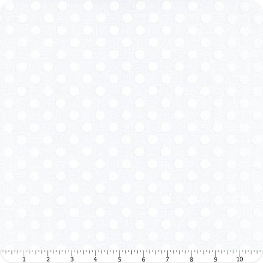Kimberbell Basics Large Dot White on White