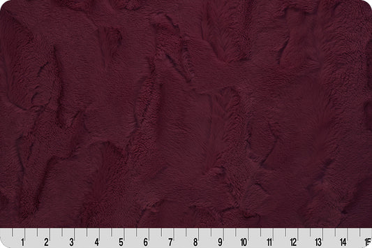 Luxe Cuddle® Mirage 80" Plum Wine - Shannon Fabrics