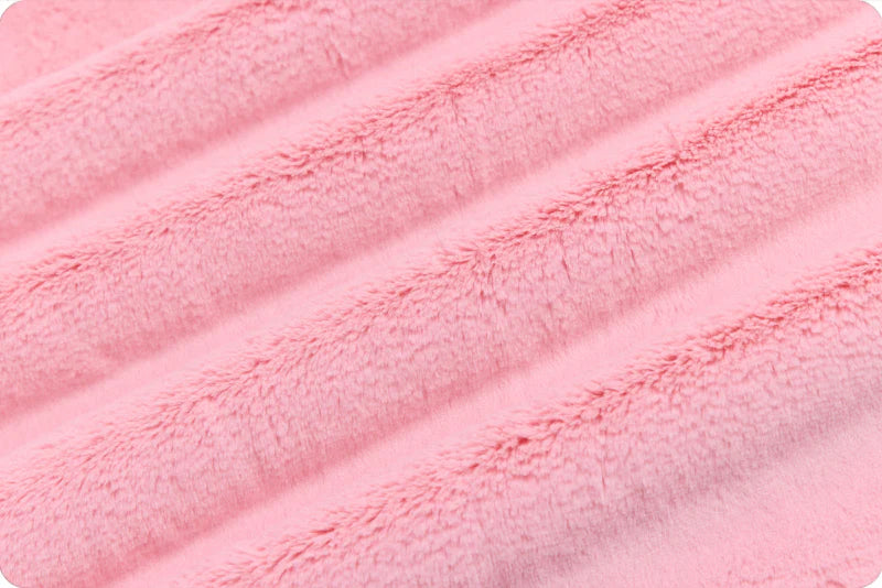 End of Bolt Luxe Cuddle® Velvet Grapefruit - Shannon Fabrics