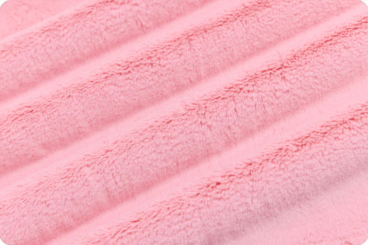 End of Bolt Luxe Cuddle® Velvet Grapefruit - Shannon Fabrics