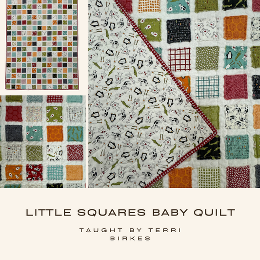 Little Squares Baby Quilt