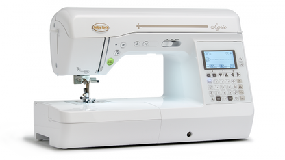 Baby Lock Lyric sewing machine, angled right view