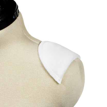 Dritz 1/4" Covered All-Purpose Shoulder Pads - 1 Pair, White