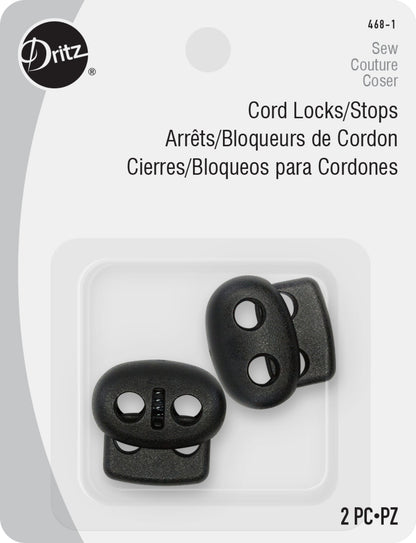 Dritz Cord Locks/Stops 2pc.