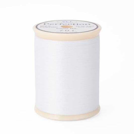 YLI Perfection Spool Thread, 50 w., 3-ply,  500yds # 701 Snowball