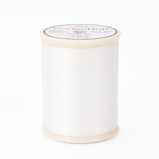 YLI Perfection Spool Thread, 50 w., 3-ply,  500yds # 702 - Natural White