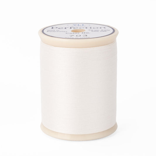YLI Perfection Spool Thread, 50 w., 3-ply,  500yds #703 Antique Lace