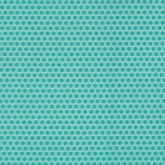Teal Honeycomb - Kimberbell Basics / Maywood Studio
