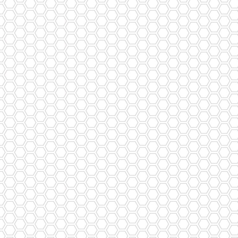 Kimberbell Basics Honeycomb White on White