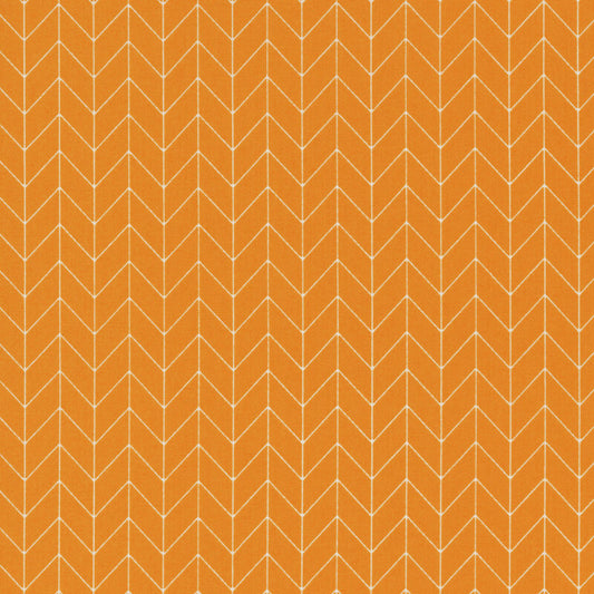 Orange Chevron - Kimberbell Basics / Maywood Studio