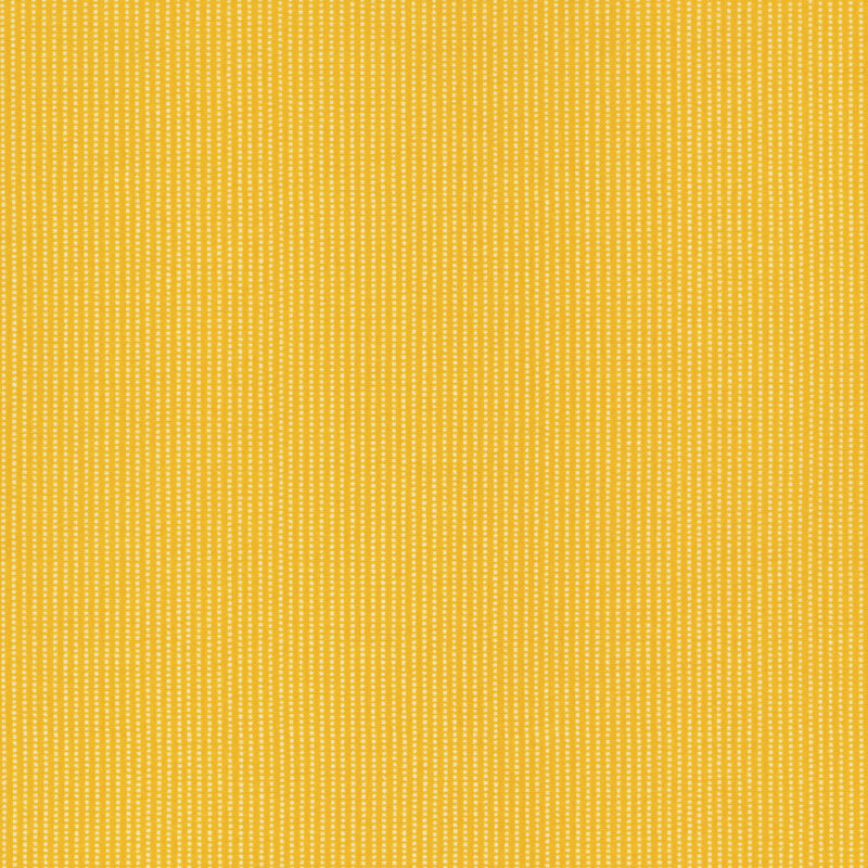 Yellow Perforated Stripe - Kimberbell Basics / Maywood Studio