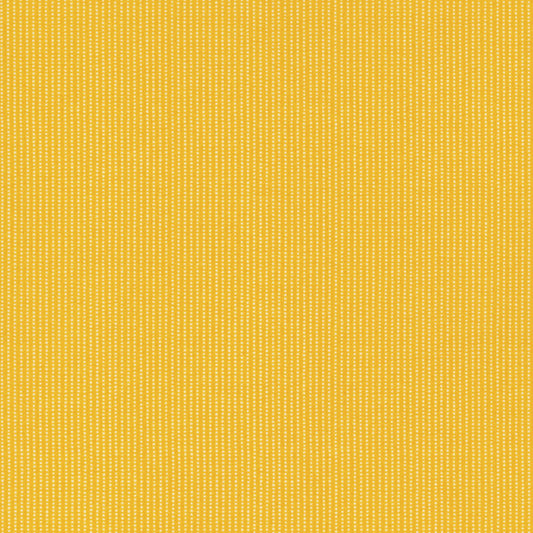 Yellow Perforated Stripe - Kimberbell Basics / Maywood Studio
