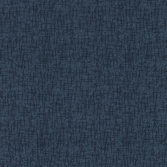 Navy Linen Texture - Kimberbell Basics / Maywood Studio