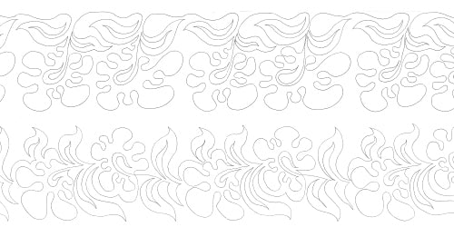 Double Expresso - Golden Threads Pantograph Pattern