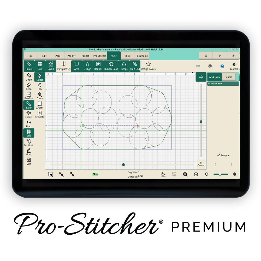 Pro-Stitcher Premium screen