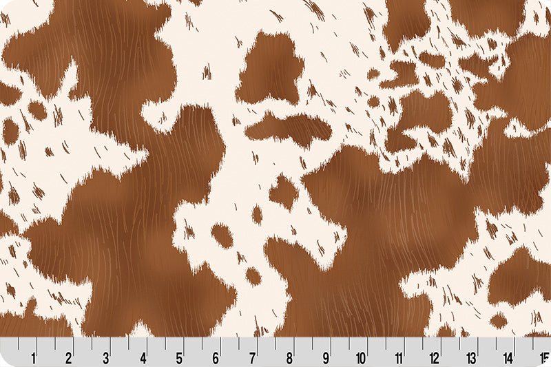 Echoes of the Range Longhorn Quilting Cuddle® Woodland - Shannon Fabrics