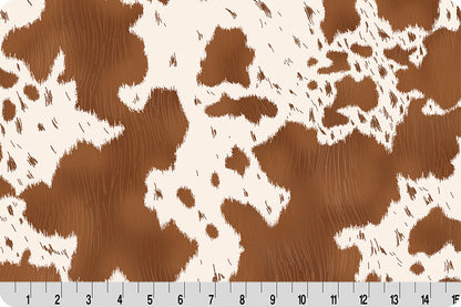 Echoes of the Range Longhorn Quilting Cuddle® Woodland - Shannon Fabrics