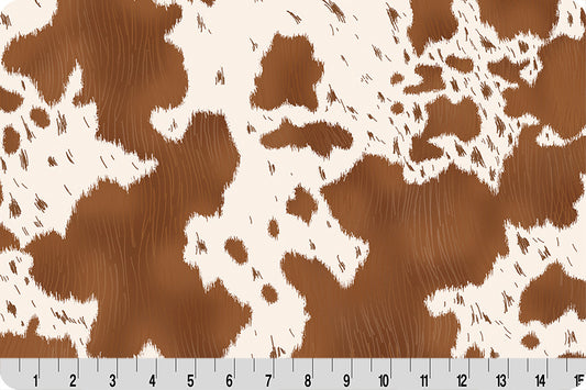 Echoes of the Range Longhorn Quilting Cuddle® Woodland - Shannon Fabrics