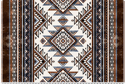 Echoes of the Range Santa Fe Quilting Cuddle® Chocolate - Shannon Fabrics