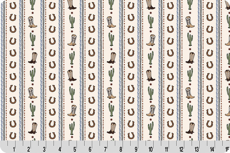 Echoes of the Range Trail Dust Quilting Cuddle® Natural - Shannon Fabrics