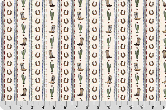 Echoes of the Range Trail Dust Quilting Cuddle® Natural - Shannon Fabrics
