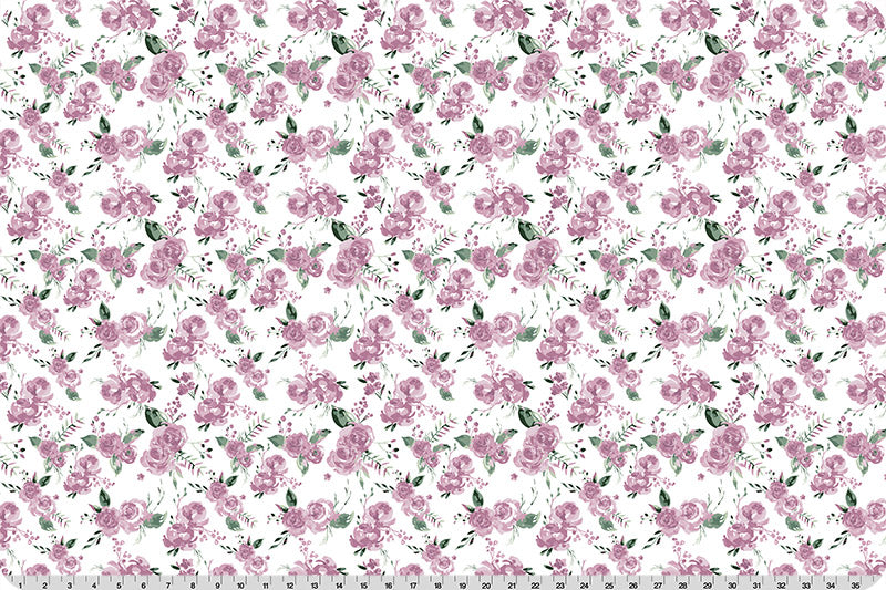 Garden Bouquet Quilting Cuddle® Snow - Shannnon Fabrics