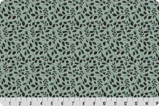 Garden Leaves Quilting Cuddle® Green - Shannon Fabrics