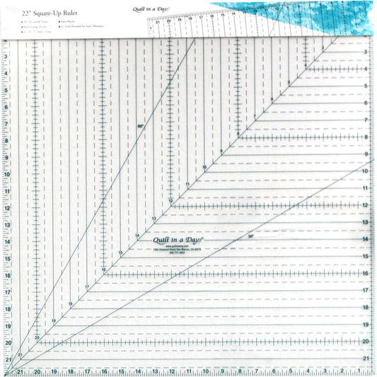 22” Square-Up Ruler - Quilt in a day