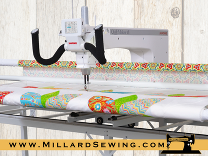 Janome Quilt Maker 18 longarm