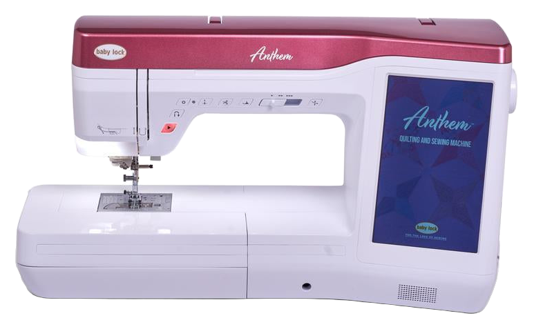 Baby Lock Anthem sewing and quilting machine, front view