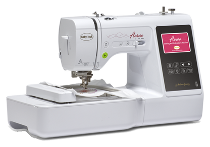Baby Lock Aurora sewing and embroidery machine with 4x4 embroidery unit