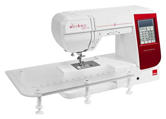 Elna eXcellence 680+ sewing and quilting machine