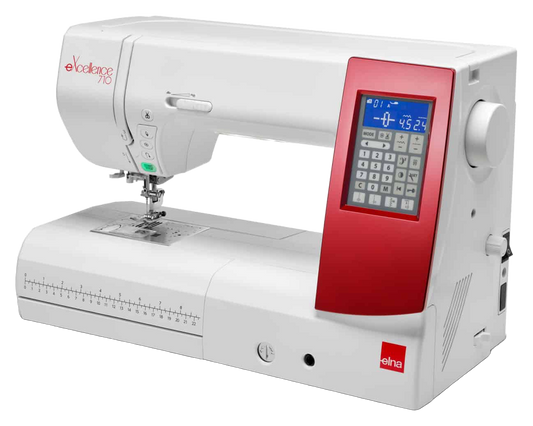Elna eXcellence 710 sewing and quilting machine