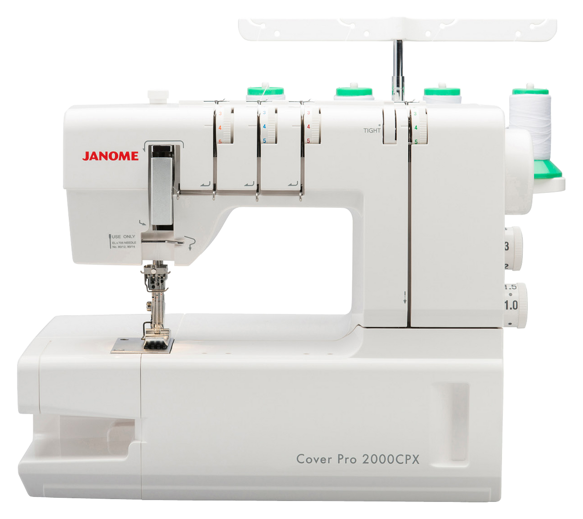 Janome CoverPro 2000CPX coverstitch machine