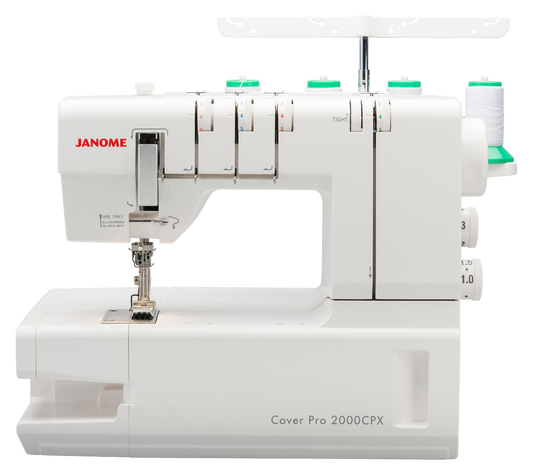 Janome CoverPro 2000CPX coverstitch machine