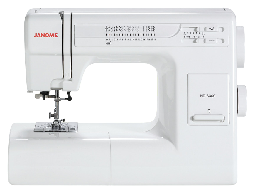 Janome HD-3000 Heavy Duty Sewing Machine - official Janome product photo