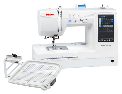 Janome Memory Craft 1000 embroidery machine