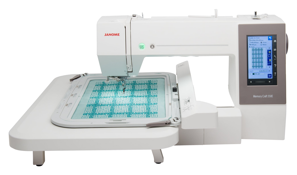 Janome Memory Craft 550E - official Janome product photo
