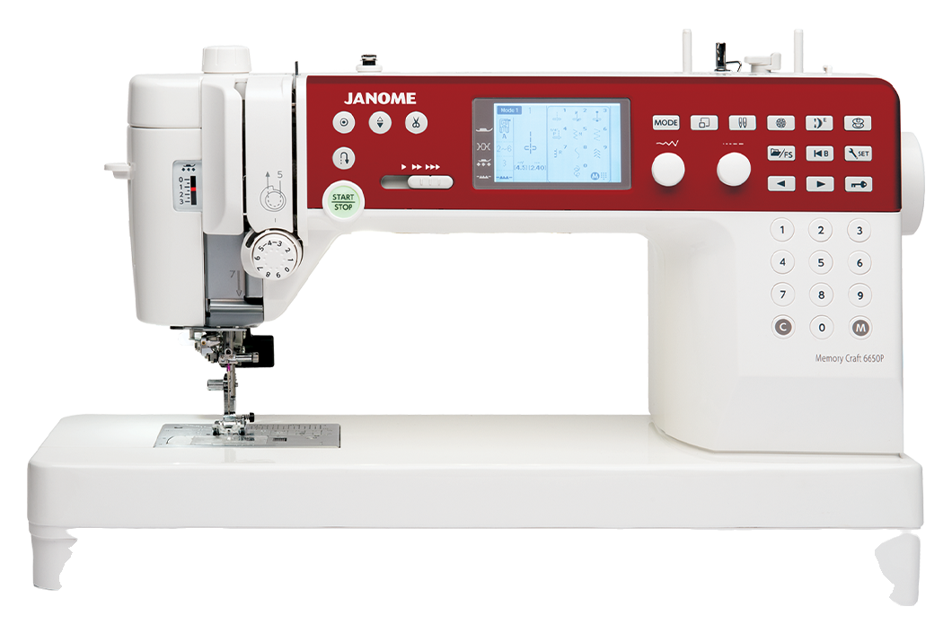 Janome Memory Craft 6650 - official Janome product photo