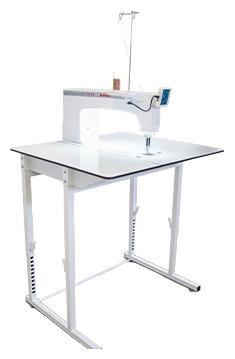 Janome Quilt Maker Pro 18 Versa longarm on Versa table