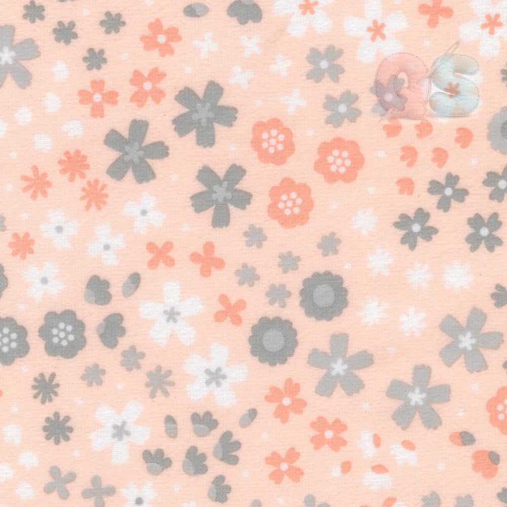 Camellia Cotton Flannel - Robert Kaufman