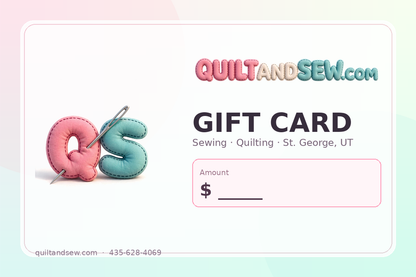Gift card front preview