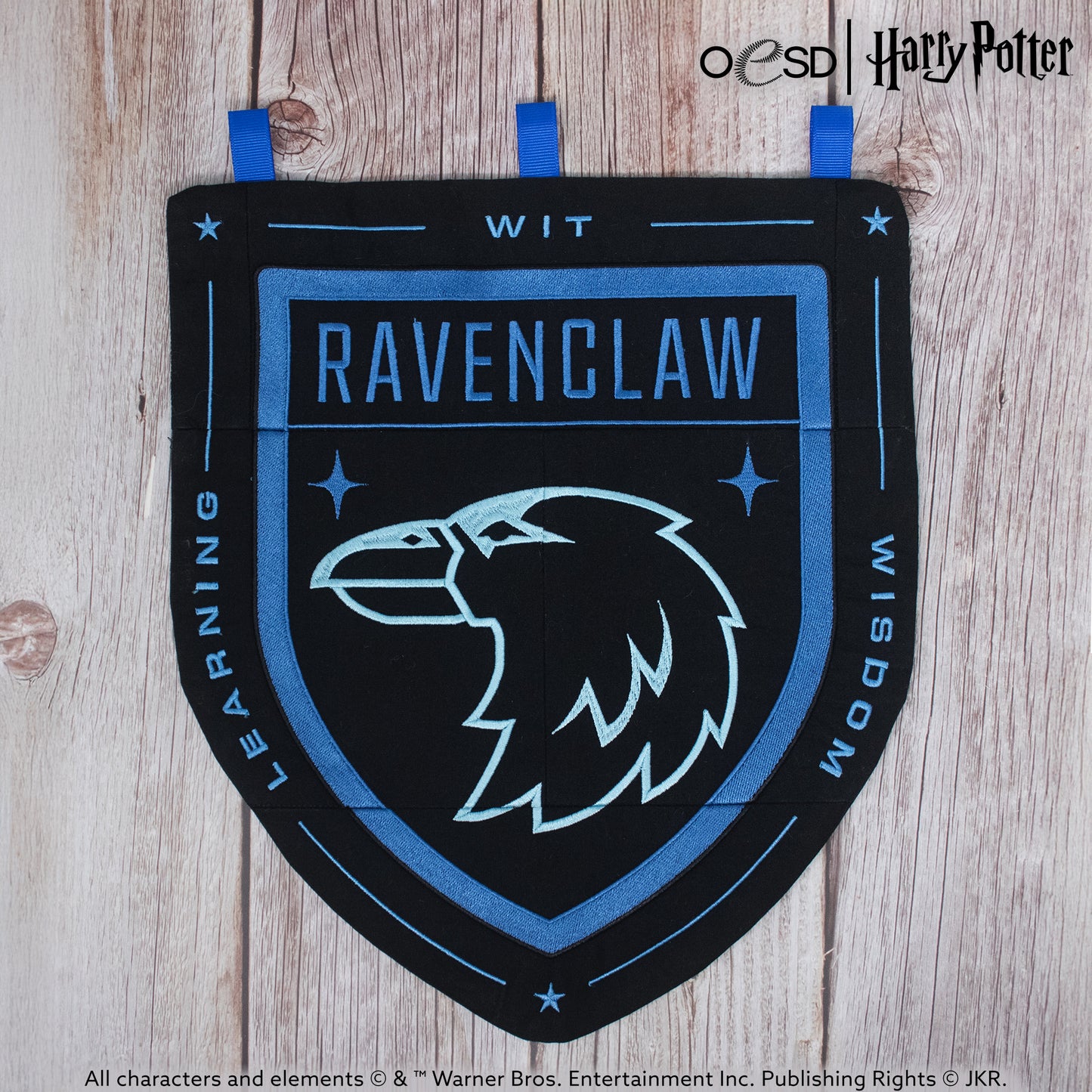 Ravenclaw Tiled House Banner OESD