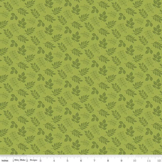 Little Darlin' Leaves Green - Riley Blake Designs