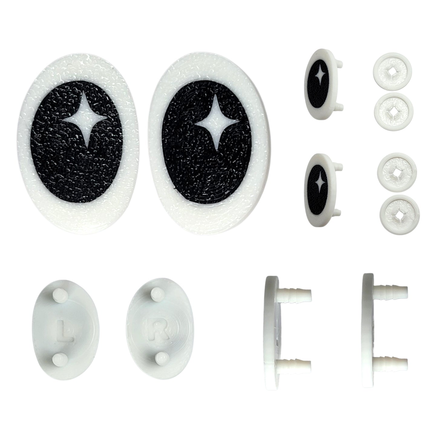 Star Pupil Cartoon Safety Eyes - 3 Pack