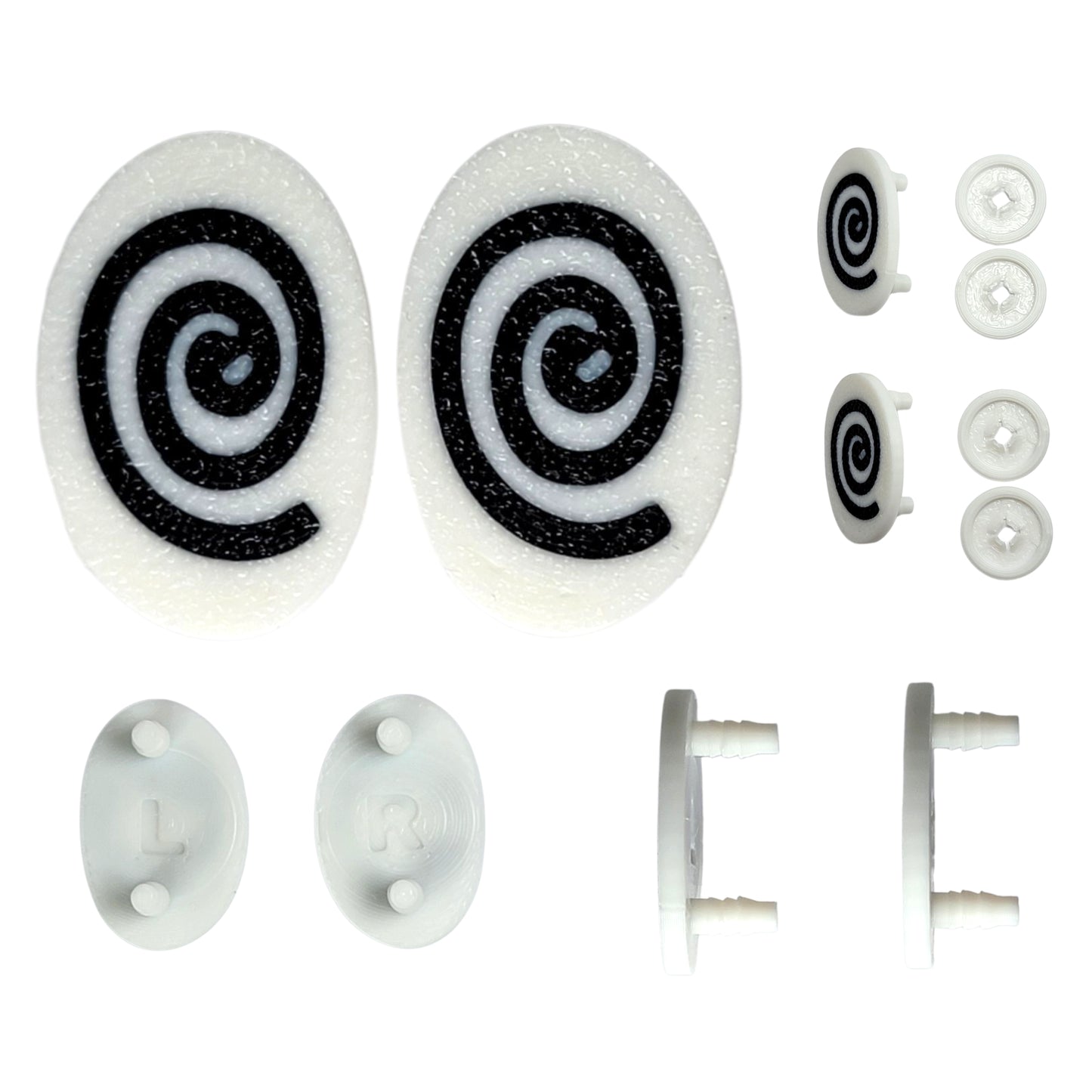 Swirl Pupil Cartoon Safety Eyes - 3 Pack