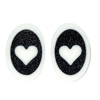 Heart Pupil Cartoon Safety Eyes - 3 Pack