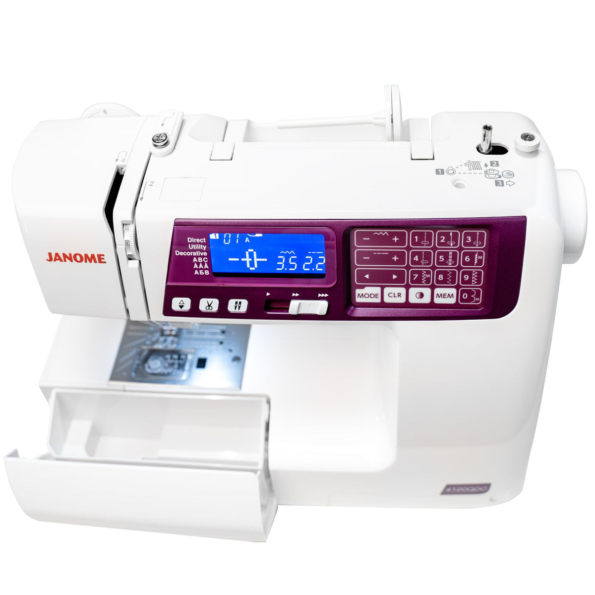 Janome 4120QDC-G Computerized Quilting and Sewing Machine with Bonus Quilt Kit - official Janome product photo