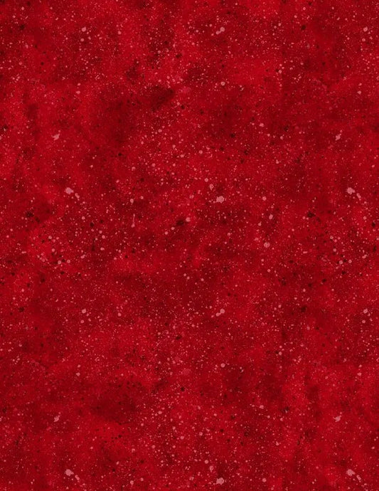 108" Spatter Texture Red - Wilmington Prints