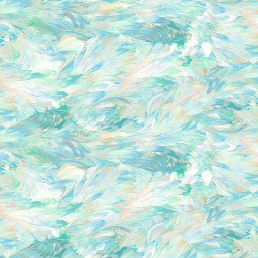 Fluidity 108" Wide Teal - P&B Textiles